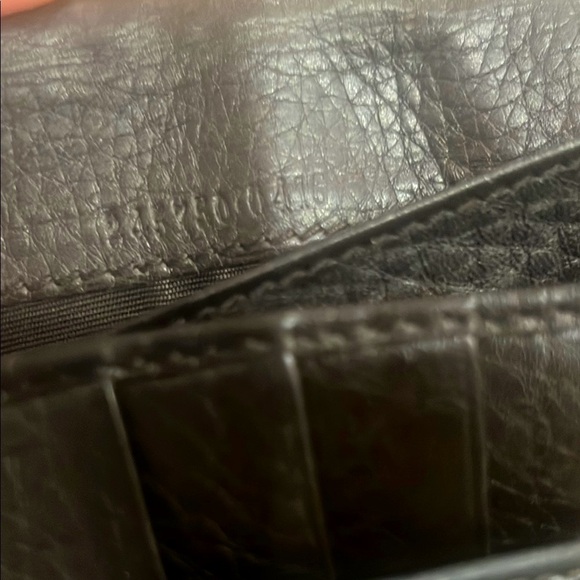 Authentic Gucci Calfskin Web Horsebit Black Leather wallet w/ classic accents - Picture 6 of 8